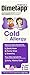 Dimetapp Children's Cold & Allergy Antihistamine & Decongestant, Grape Flavor, Purple, 24 Fl Oz, Pack of 6