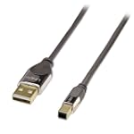 Lindy Cromo C�ble USB 2.0 Type A/B 2...