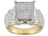 10KT .85CTW DIAMOND MICRO PAVE RING ERV $786.00