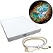 HQRP USB 2.0 External Slim DVDRW (DVD Burner) Drive (White) for MSI Wind U90 / U100 ; Lenovo IdeaPad S10 Netbook / Subnotebook plus HQRP Coaster