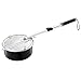 Campfire Popcorn Popper - Old Fashioned Popcorn Maker with Telescoping Handle - Camping Gear by Great Northern Popcorn (Black)