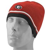 Top of the World Georgia Bulldogs Youth Red-Black Break A Way Reversible Knit Beanie