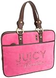 NEW AUTHENTIC JUICY COUTURE SLIM BUSINESS BRIEF LAPTOP CASE (Flamingo/Dk Pink)