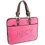 NEW AUTHENTIC JUICY COUTURE SLIM BUSINESS BRIEF LAPTOP CASE (Flamingo/Dk Pink)