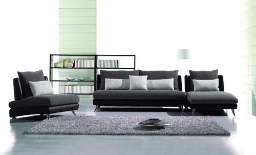 New 3pc Contemporary Modern Fabric Sofa Set #AM-F60 