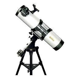 Galileo 1100x102mm Catadioptric Reflector Telescope - White Satin (FS-1202)
