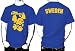The Sounds - FACES / SWEDEN T-shirt, Royal Blue
