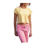 Authentic Pigment - Pigment-Dyed Cotton Ladies Cropped T-shirt (1968)