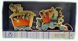 Disney Classic Wooden Pull Toy Trian with Painted Characters