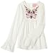 Guess Girls 2-6x Lace Trimmed Peasant Top