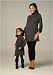 Girls' Lauren Kiyomi Turtleneck Jersey Dress/tunic with Glass Buttons - Mother-daughter Set Available image 1