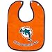 Miami Dolphins 2-Tone Snap Baby Bib