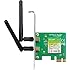 TP-LINK TL-WN881ND Wireless N300 PCI Express Adapter, 2.4GHz 300Mbps, Include Low-profile Bracket