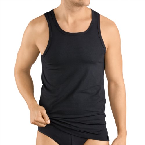 Skiny Herren Unterhemd SKINY Option Men / 2707 Hr. Tank Top, Gr. 4 (S), Schwarz (7662 BLAC Preisvergleich