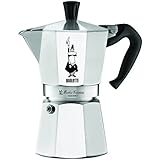 The Original Bialetti Moka Express Made in Italy 6-Cup Stovetop Espresso Maker with Patented Valve