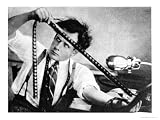 Sergei Eisenstein (1898-1948) Editing the Film October Stretched Canvas Poster Print, 36x48
