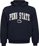 Penn State Nittany Lions Navy Acid Washed Mascot Hooded Sweatshirt