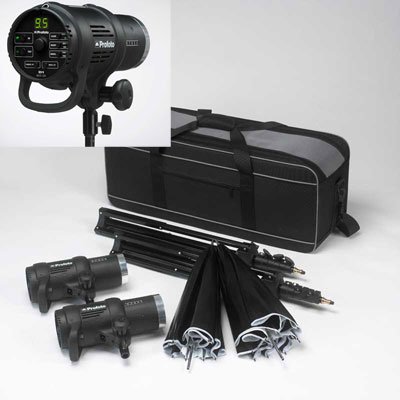 Profoto 901057 D1 Studio Kit 1000/1000 Air without Air Remote (Black)