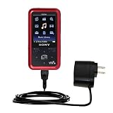 Rapid Wall / AC Charger for the Sony Walkman NWZ-S615 - Gomadic Brand w/ TipExchange Technology