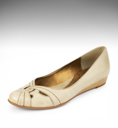 Per Una Wide Fit Low Wedge Leather Shoes clothing
