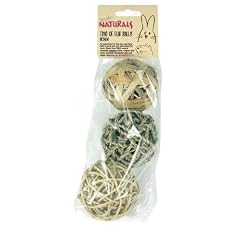 BOREDOM BREAKERS NATURALS Trio Of Fun Balls (Medium)