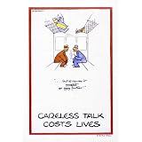 Careless talk costs lives (Print On Demand)