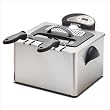 Aroma ADF-212 Smart Fry XL Digital Dual Basket Deep Fryer