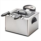 Aroma ADF-212 Smart Fry XL Digital Dual Basket Deep Fryer