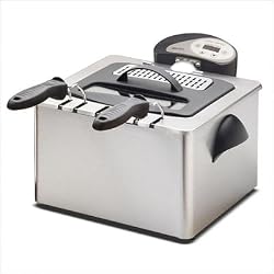 Aroma ADF-212 Smart Fry XL Digital Dual-Basket Deep Fryer