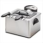 Aroma ADF-212 Smart Fry XL Digital Dual-Basket Deep Fryer