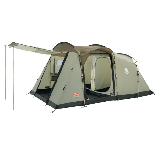 Coleman Mackenzie Cabin X4 Four Man Tent - Moss/Brown