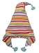 Super Stripe Elf Hat by Zutano - Multi-colored - 0-6 Mths