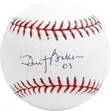 Dusty Baker Autographed MLB Baseball with 03 Inscription