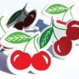 Eyelet Outlet Brads, Cherry 12/Package