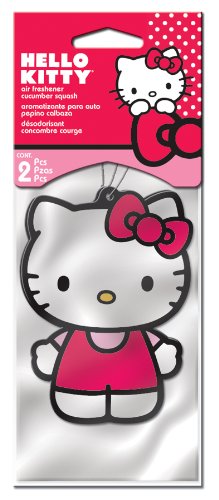 Hello Kitty Air Freshener – Cucumber Squash Scent – 2 Pack