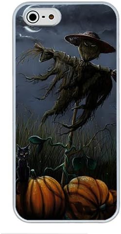 4S Cases, iPhone 4S Protective Case - Halloween Scary High Quality PC Plastic Slim Lightweight Hard Case Cover for iPhone 4/4S White