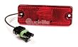 Truck-Lite Model 18 Marker & Clearance Military Lamp LED Sealed LED Lamp w/Packard #12015792, Red 18081R