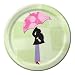 Mod Mom Baby Shower Lunch Plates 8ct