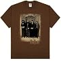 Beatles 'Hey Jude Wavy' coffee brown t-shirt