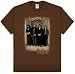 Beatles 'Hey Jude Wavy' coffee brown t-shirt