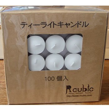 ティーライトキャンドル（100個入り）