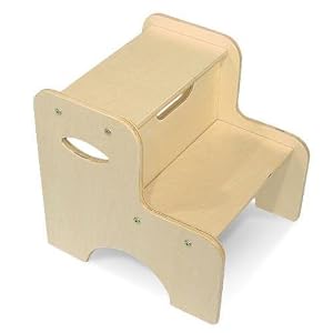 Two-Step Step Stool - Natural by Kid Kraft