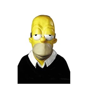 Adults Homer Simpson Mask