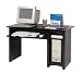 Prepac Sonoma Small Wood laminate Computer Desk in Black