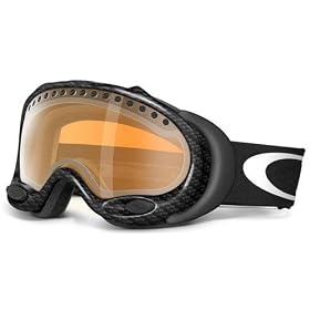 Oakley A-Frame Men’s Snowboard Goggles – True Carbon Fiber Frame – Persimmon Lens thumbnail