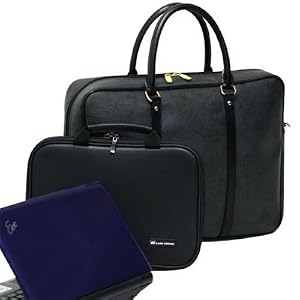 Sony DVP-FX930/W 9-Inch Portable DVD Player Classic Map Overnight Bag and CaseCrown Double Memory Foam Thin DVD Player Case