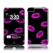 Pucker Up Design Apple iPod Touch 2G (2nd Gen) / 3G (3rd Gen) Protector Skin Decal Sticker