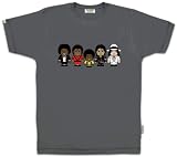 ToonStar The Five Charcoal Grey - Mens T-Shirt Grey or Sky Blue - Prime or Super Saver Delivery