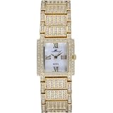 Adee Kaye WoMens Rhodium or Gold-Plated Watch - Gold by Adee Kaye