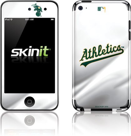 Skinit Oakland Athletics Home Jersey Vinyl Skin for iPod Touch (4th Gen)